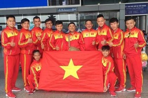 豪勇堂代表越南赴台灣參加比賽。