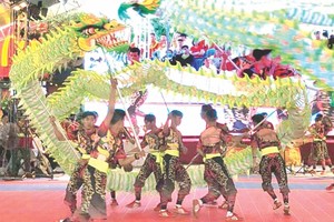 同奈省石山黃麟堂比賽節目。