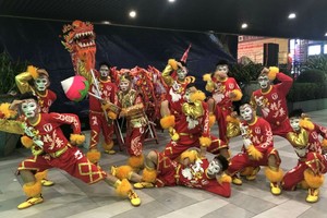 精英堂以“猴光四射與龍共舞”節目，其表演技藝十分精彩，贏得全場的掌聲及組委會高度評價。