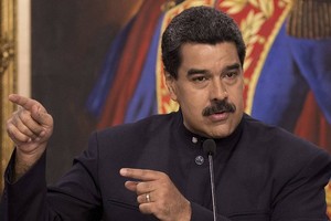 委內瑞拉總統馬杜羅。（圖源：AP）