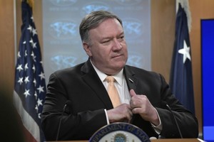 蓬佩奧稱美國仍期待通過對話尋求朝鮮半島無核化。（圖源：AP）