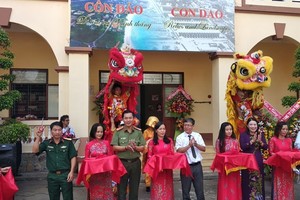 “崑崙島遺跡與名勝”專題展開幕儀式。（圖源：霸勇）