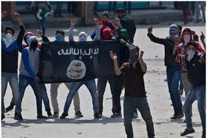 印度自稱的“伊斯蘭國”支持者。（圖源：AP）