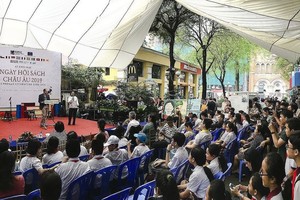 “2019年歐洲書香日”開幕式現場。（圖源：淑娟）