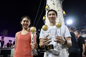 “包山王”和“包山後”郭嘉明和龔子珊。（圖源：互聯網）