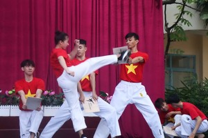 跆拳道表演。（圖源：互聯網）