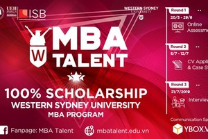 “尋找經營碩士”比賽宣傳海報。（圖源：互聯網）