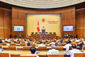 國會第七次會議場面。（圖源：Quochoi.vn）