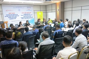 “電子商務和通過阿里巴巴電子商務(Alibaba.com)的全球出口機會”研討會現場。（圖源：杜尹）