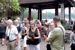 前 5 個月接待外國遊客人次逾 700 萬。（示意圖源：越通社）