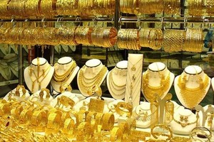 昨日金價暴漲。（示意圖源：互聯網）