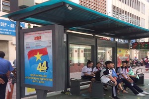 本市新型巴士站日前正式投入使用。（圖源：市公共交通管理中心）