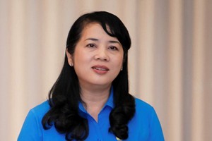 圖為第一郡書記陳金燕。（圖源：黃山）