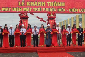 電力I-福友太陽能發電廠落成儀式。（圖源：互聯網）