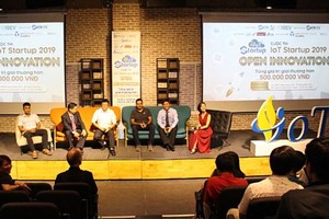 2019年物聯網創業競賽公佈儀式。（圖源：互聯網）