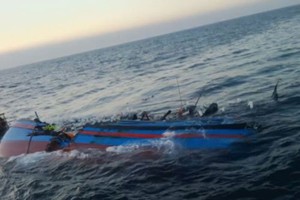 海上事故９船員失蹤。（示意圖源：互聯網）