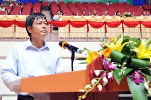 清化省文體旅遊廳原副廳長黎文南。（圖源：勞動報）