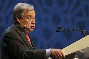 聯合國秘書長古特雷斯。（圖源：AP）