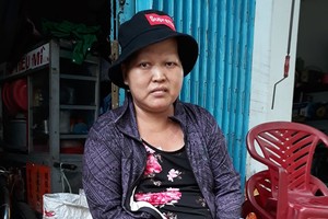 不幸患上乳癌的鄧七妹。