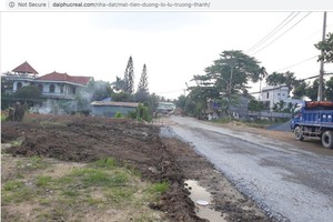 第九郡地方政府對羅爐街臨街地皮買賣呈現詐騙跡象訊息發出通報。（圖源：HT）