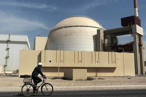圖為伊朗布什爾核電站。（圖源：路透社）