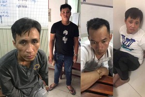 被捕的竊賊團夥。（圖源：警方提供）