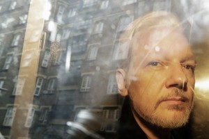 阿桑奇於今年4月失去政治庇護。（圖源：AP）