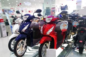 我國市場日均銷售近 8000 輛摩托車。（示意圖源：互聯網）