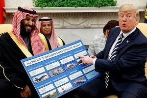 特朗普堅持要向沙特售武，但美國國會眾議院通過3項決議，意在阻止特朗普政府對沙特阿拉伯等國軍售。（圖源：AP）