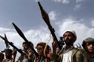 胡塞武裝人員。（圖源：互聯網）