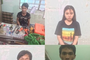 落網的盜竊團夥。（圖源：警方提供）