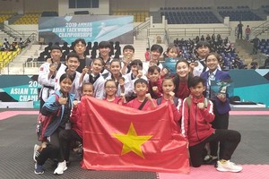 越南跆拳道少年團。（圖源：互聯網）