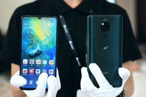 華為Mate 20 X 5G手機。