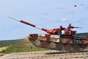 越南隊進行半決賽比賽。（圖源：越通社）