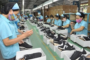 今年上半年鞋類出口額同比增4億2000萬美元。（示意圖源：互聯網）