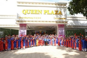 2019年集體婚禮將於“九‧二”國慶節在Queen Plaza舉辦。（圖源：互聯網）