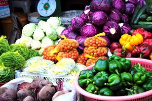 林同省大勒市最近遭受大雨影響室外的種植蔬菜面積受到嚴重損失，故蔬菜價格大幅調升。（示意圖源：互聯網）