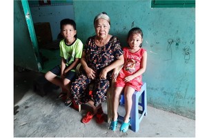 三婆孫遭遇淒涼