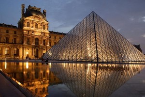 法國著名旅遊景點盧浮宮。（圖源：互聯網）