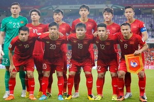 越南足球隊。（圖源：互聯網）