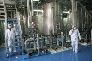 伊朗用於提純鈾的離心機。（圖源：互聯網）