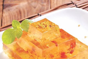 水晶桂花糕做法