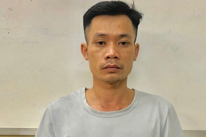 被扣押的歹徒范文力。（圖源：警方提供）