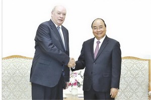 政府總理阮春福接見外賓