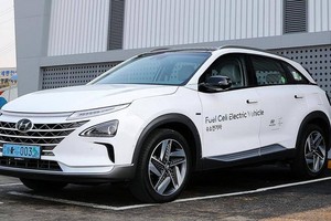 環保氫動力出租車在韓國首爾投入使用。（圖源：互聯網）