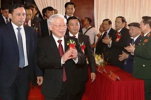 總書記、國家主席阮富仲出席儀式。（圖源：越通社）