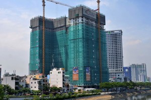 本市中心區一個officetel項目。 