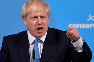 英國首相約翰遜。（圖源：路透社）