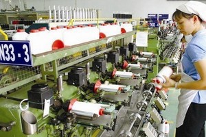 國有企業 Vinatex 已成功實行股份制。（圖源：明玉）