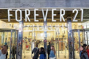 Forever 21申請破產保護 將結束歐亞業務，保留美國門市。（圖源：互聯網）